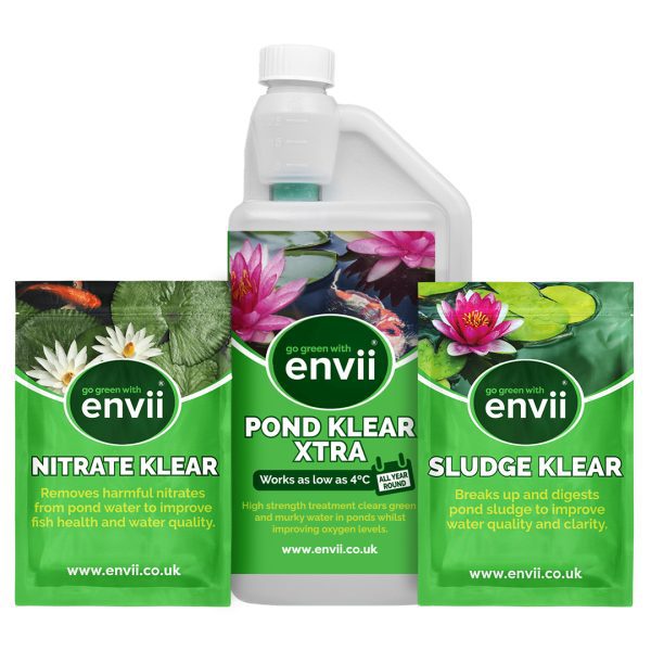 Front view of Envii Annual Pond Treatment Xtra