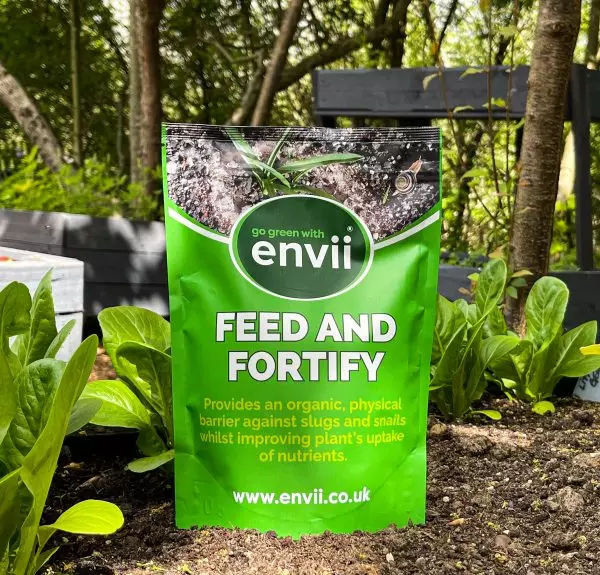 Feed and Fortify protecting plants