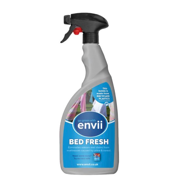 front view of envii bed fresh 750ml trigger spray