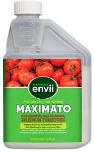 Envii Maximato 500ml Bottle our organic tomato fertiliser