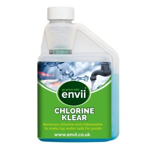 Envii Chlorine Klear pond dechlorinator bottle front