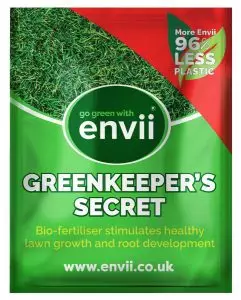 front view of Envii Greenkeeper’s Secret refill pouch lawn biostimulant